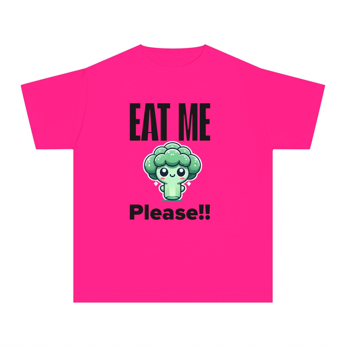 Cute Broccoli "Eat Me Please" Toddler T-Shirt – Fun & Playful Kids' Tee