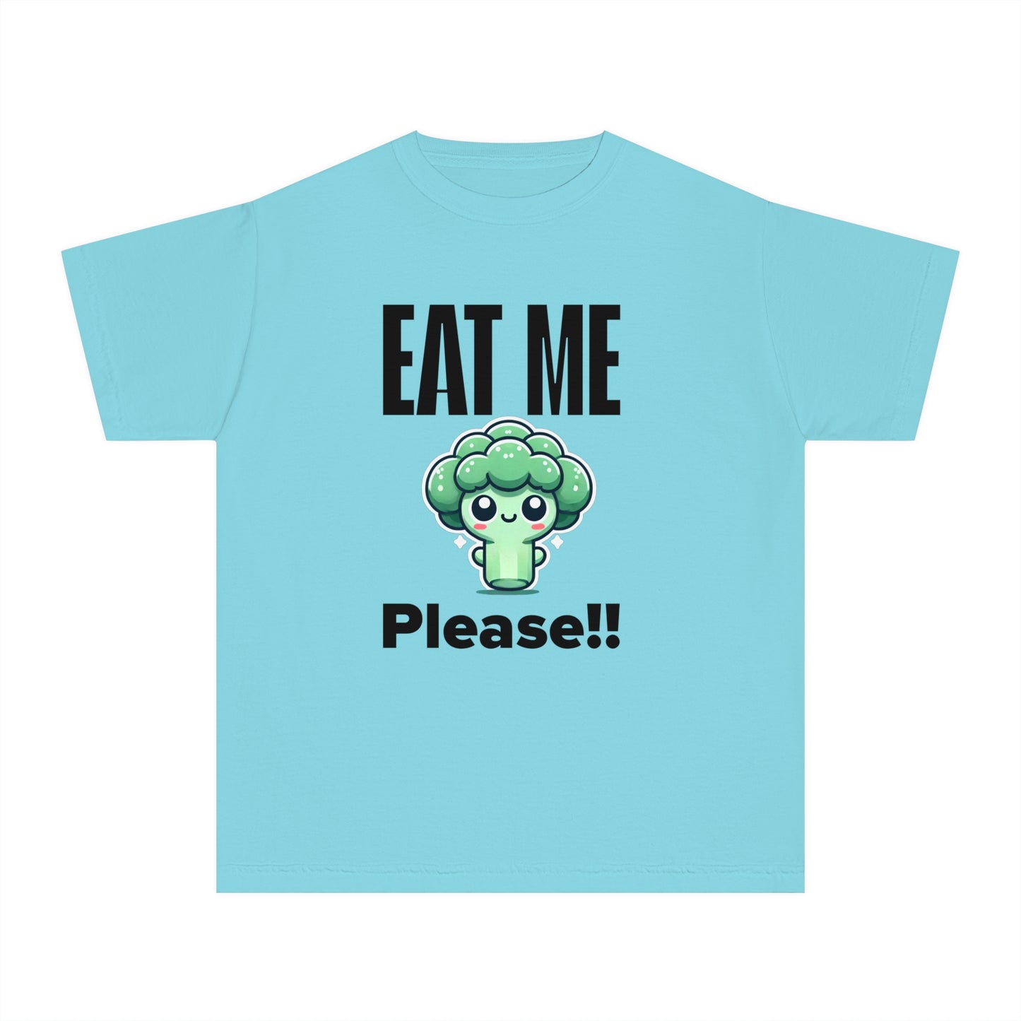 Cute Broccoli "Eat Me Please" Toddler T-Shirt – Fun & Playful Kids' Tee