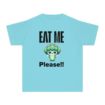 Cute Broccoli "Eat Me Please" Toddler T-Shirt – Fun & Playful Kids' Tee