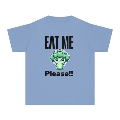 Cute Broccoli "Eat Me Please" Toddler T-Shirt – Fun & Playful Kids' Tee