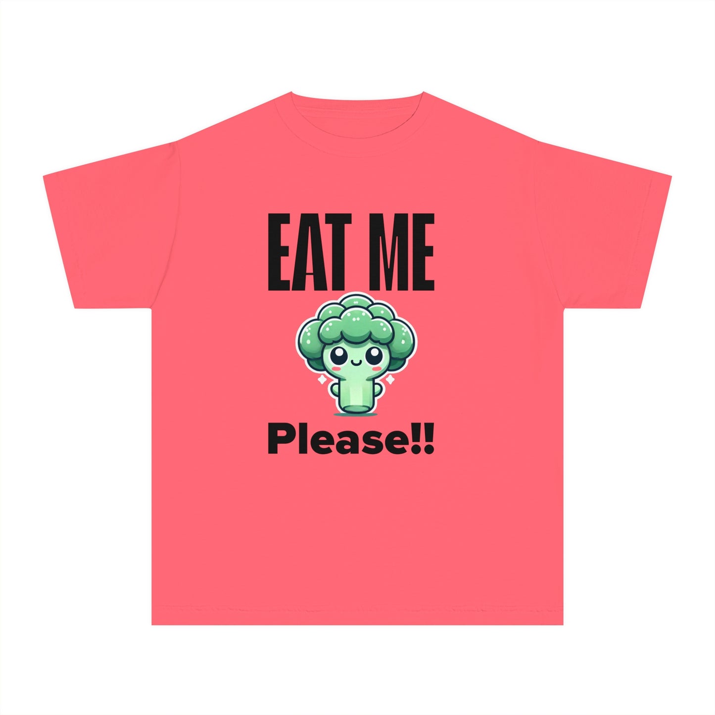 Cute Broccoli "Eat Me Please" Toddler T-Shirt – Fun & Playful Kids' Tee