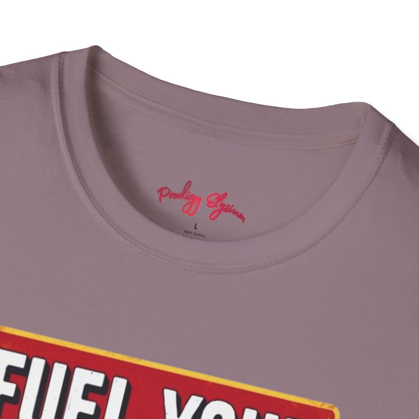 🍔 Fuel Your Hunger Unisex Softstyle T-Shirt – Lässige Mode für Feinschmecker 😋