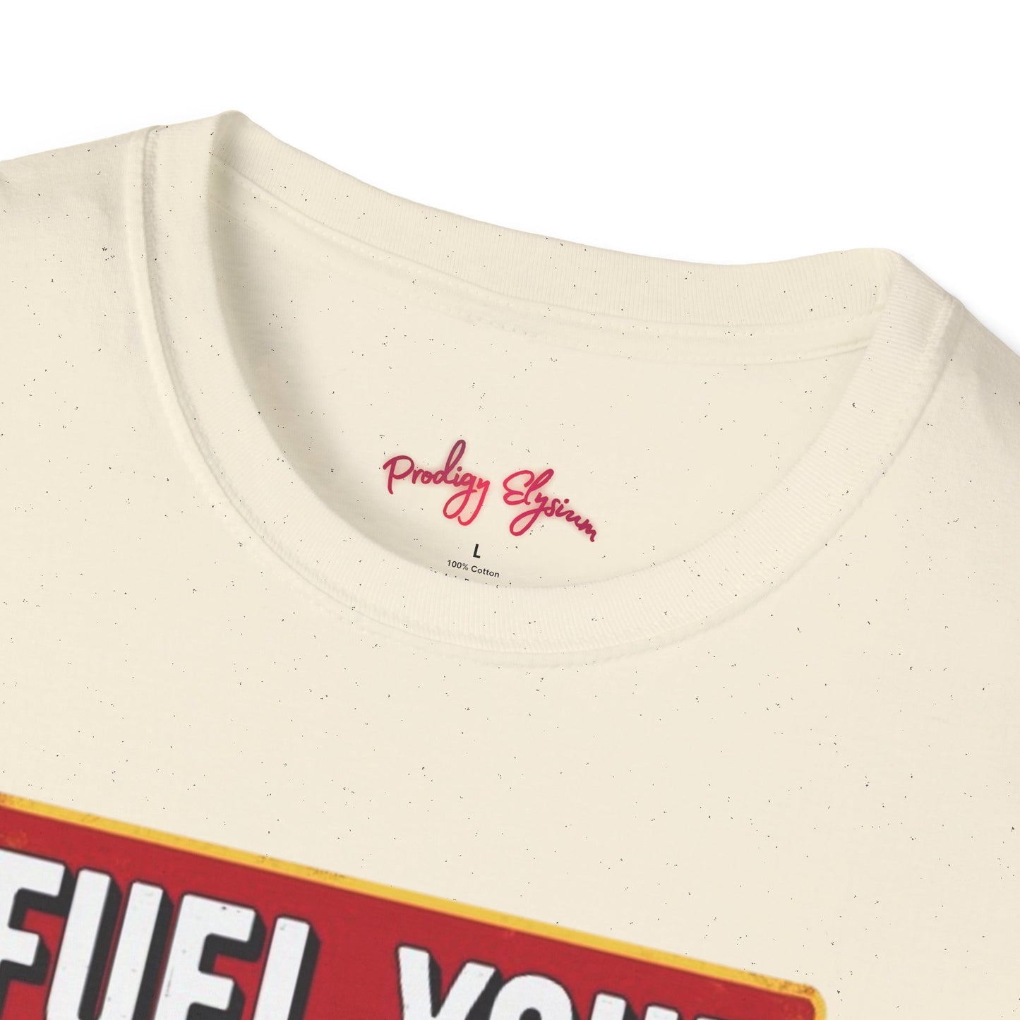 🍔 Fuel Your Hunger Unisex Softstyle T-Shirt – Lässige Mode für Feinschmecker 😋