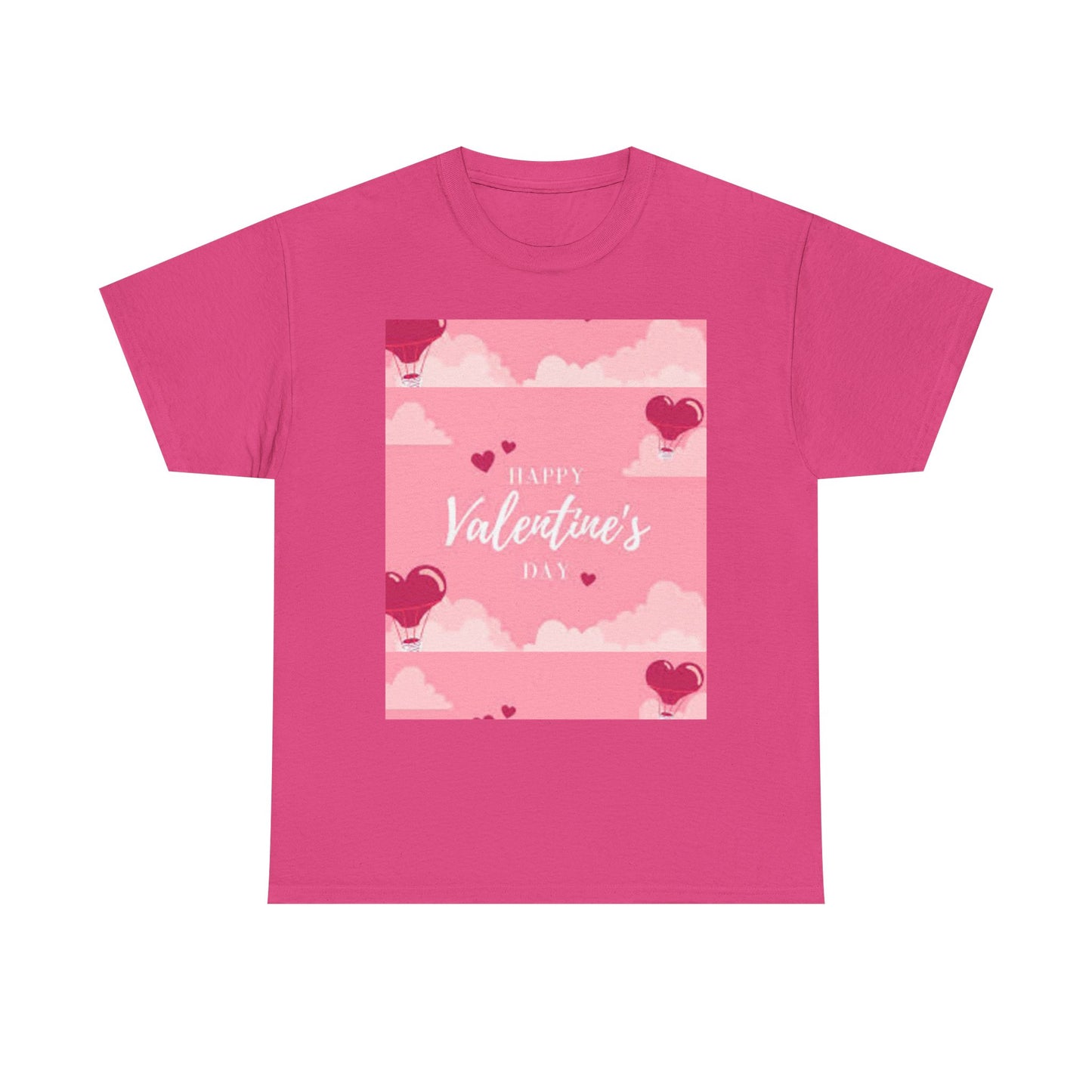 Happy Valentine's Day Unisex Heavy Cotton T-Shirt ❤️👕 Feiere die Liebe | 100 % Baumwolle | Premium-Komfort