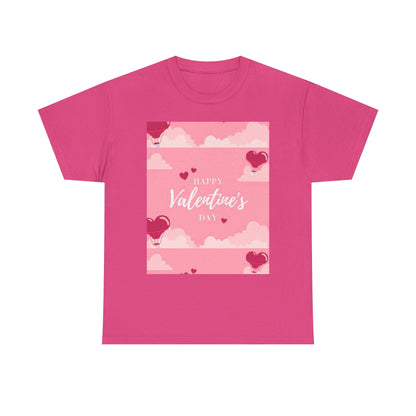 Happy Valentine's Day Unisex Heavy Cotton T-Shirt ❤️👕 Feiere die Liebe | 100 % Baumwolle | Premium-Komfort