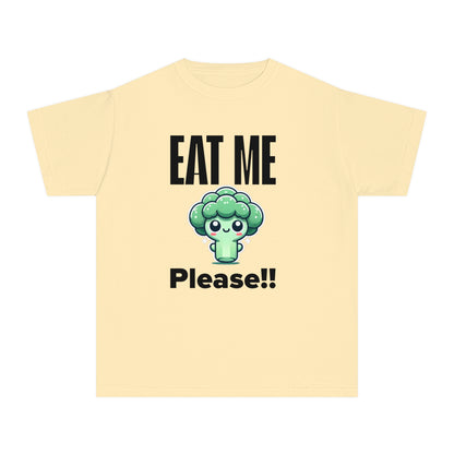 Cute Broccoli "Eat Me Please" Toddler T-Shirt – Fun & Playful Kids' Tee