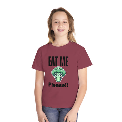 Cute Broccoli "Eat Me Please" Toddler T-Shirt – Fun & Playful Kids' Tee