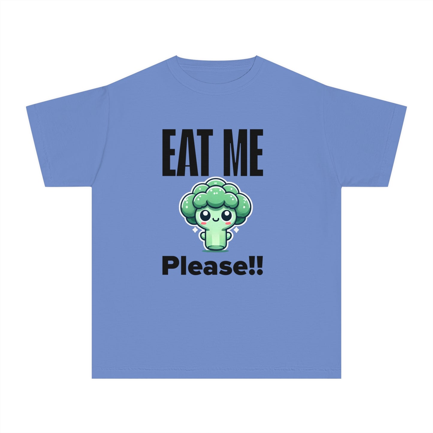 Cute Broccoli "Eat Me Please" Toddler T-Shirt – Fun & Playful Kids' Tee