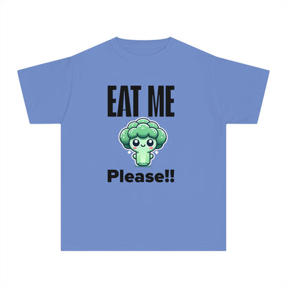 Cute Broccoli "Eat Me Please" Toddler T-Shirt – Fun & Playful Kids' Tee