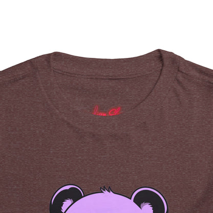 🐼 Cute Purple Panda Toddler Tee – Perfect for Everyday Adventures 🎉