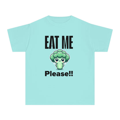 Cute Broccoli "Eat Me Please" Toddler T-Shirt – Fun & Playful Kids' Tee