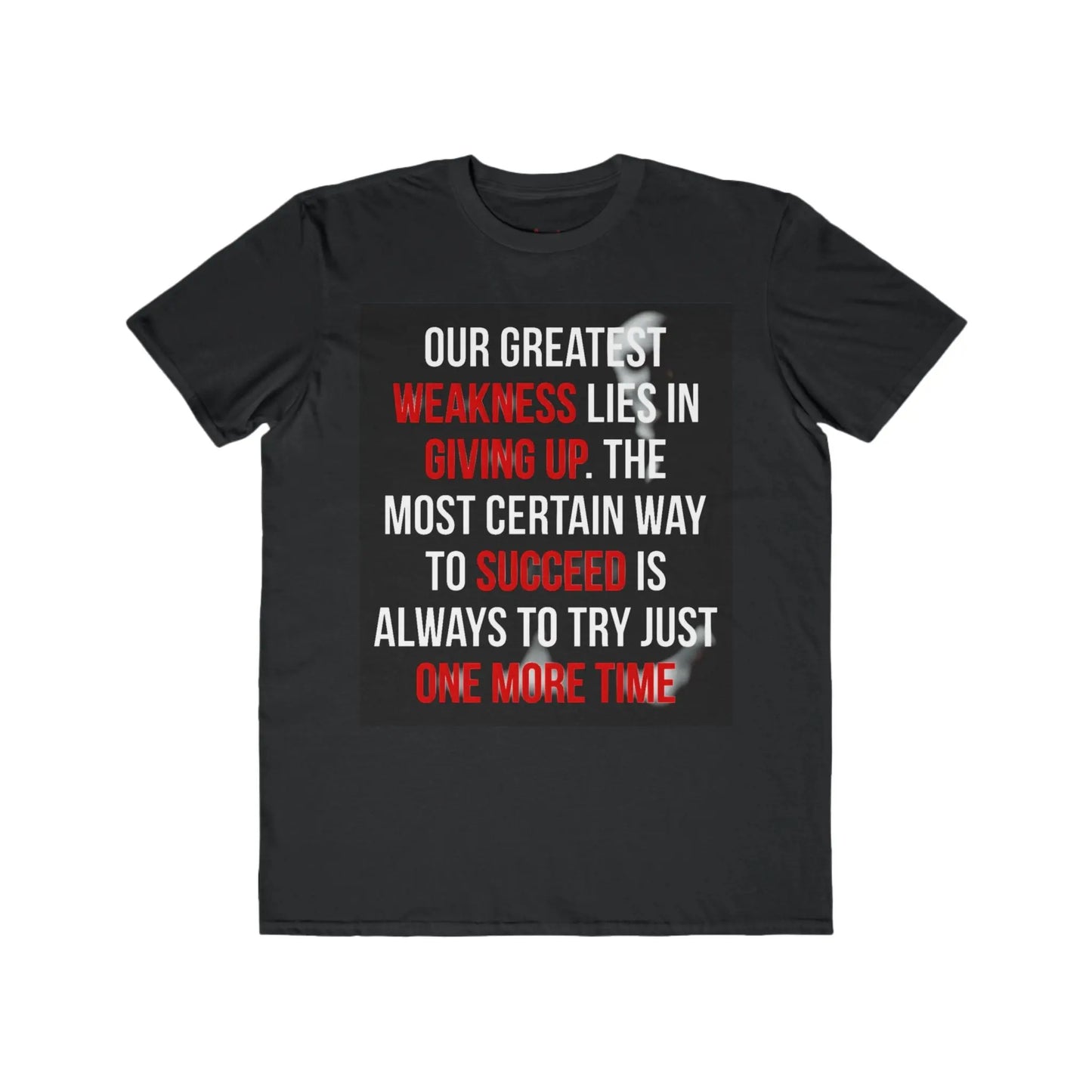 Men’s Motivational Quote Tee – Lightweight & Stylish