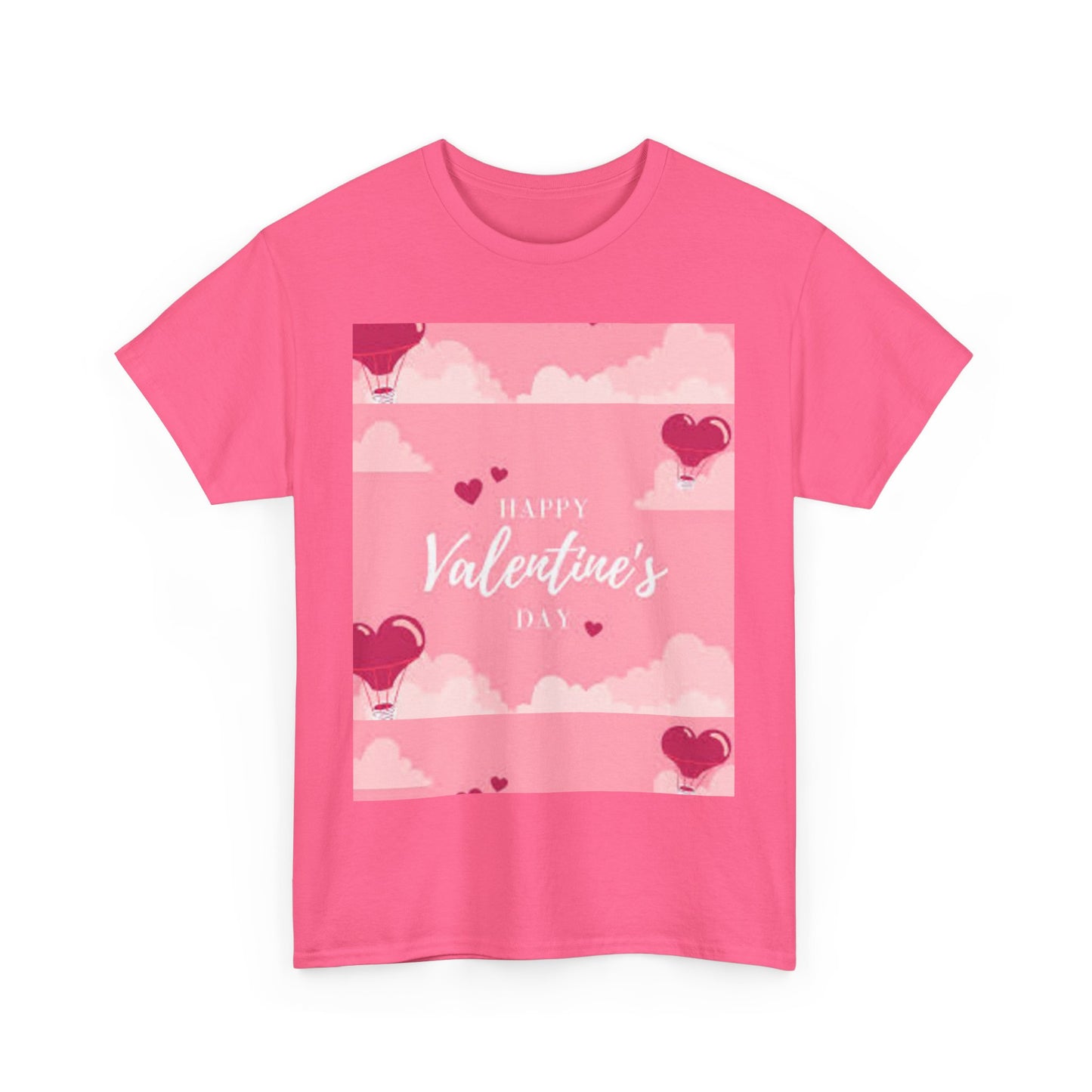 Happy Valentine's Day Unisex Heavy Cotton T-Shirt ❤️👕 Feiere die Liebe | 100 % Baumwolle | Premium-Komfort