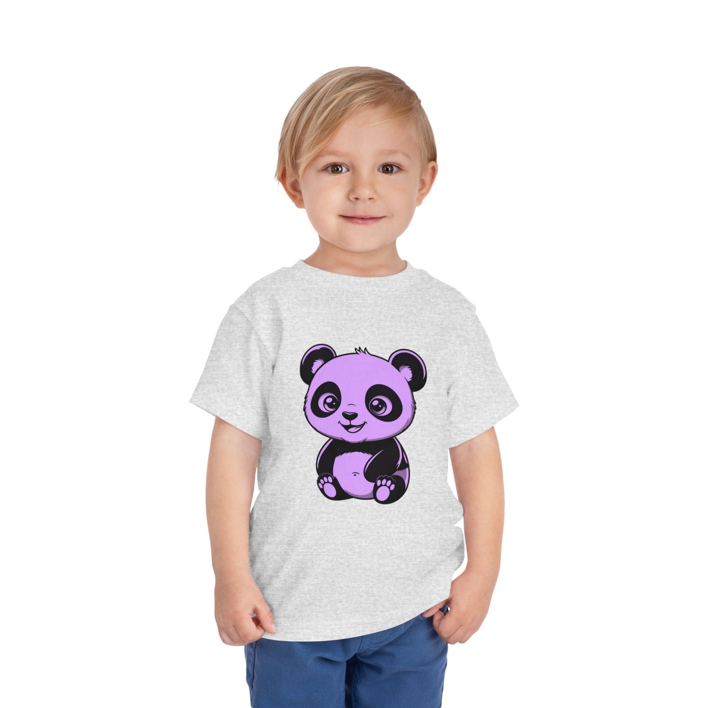 🐼 Cute Purple Panda Toddler Tee – Perfect for Everyday Adventures 🎉