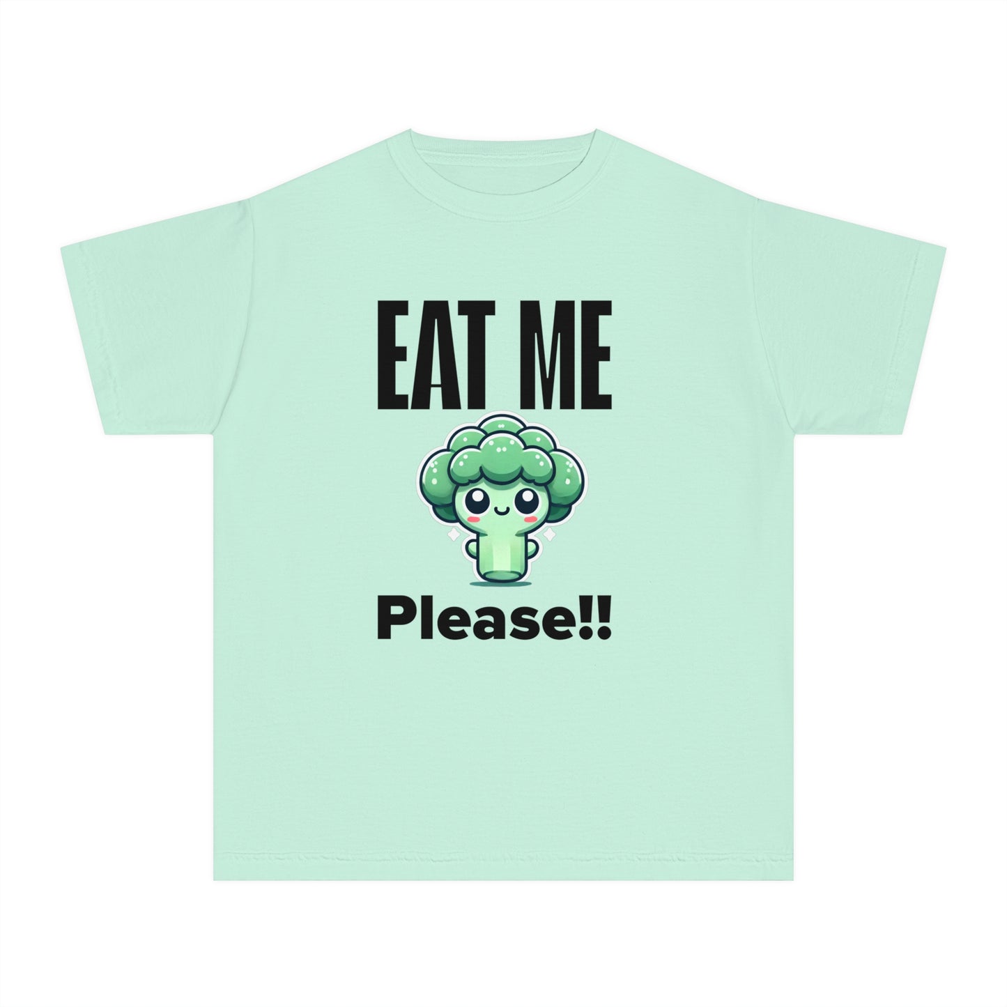 Cute Broccoli "Eat Me Please" Toddler T-Shirt – Fun & Playful Kids' Tee