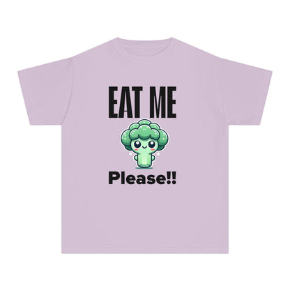 Cute Broccoli "Eat Me Please" Toddler T-Shirt – Fun & Playful Kids' Tee