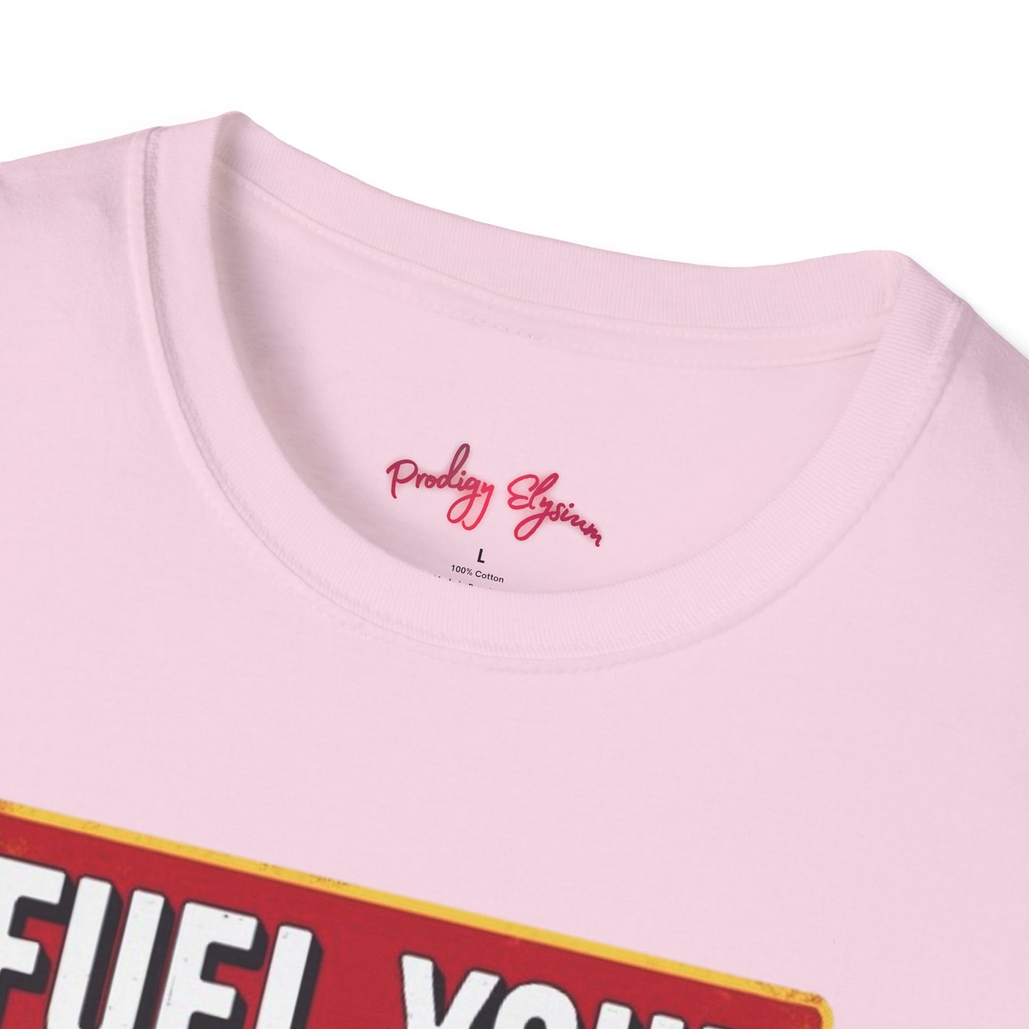 🍔 Fuel Your Hunger Unisex Softstyle T-Shirt – Lässige Mode für Feinschmecker 😋