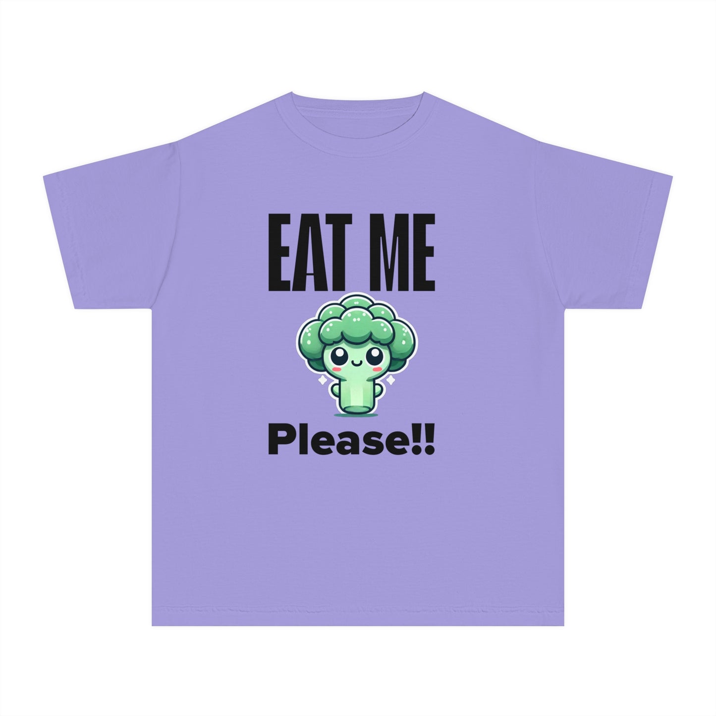 Cute Broccoli "Eat Me Please" Toddler T-Shirt – Fun & Playful Kids' Tee