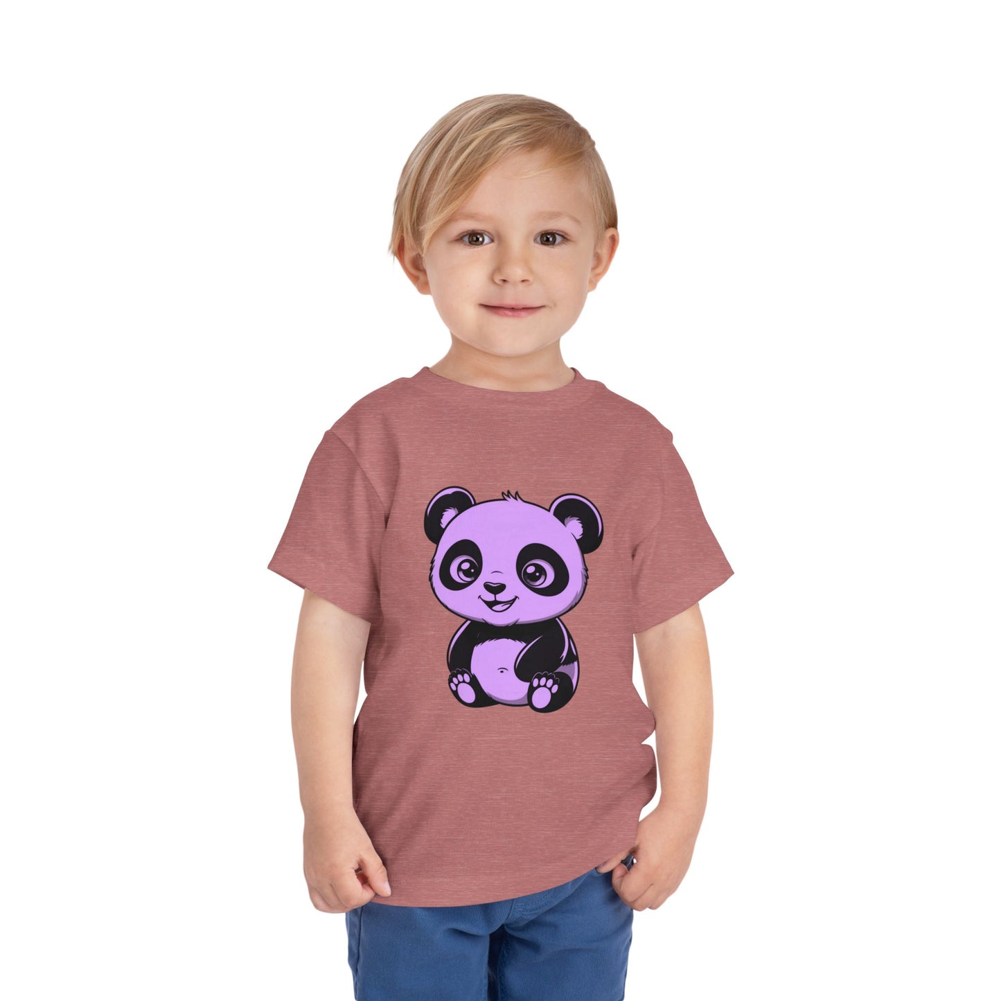 🐼 Cute Purple Panda Toddler Tee – Perfect for Everyday Adventures 🎉