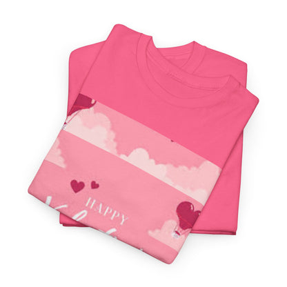 Happy Valentine's Day Unisex Heavy Cotton T-Shirt ❤️👕 Feiere die Liebe | 100 % Baumwolle | Premium-Komfort