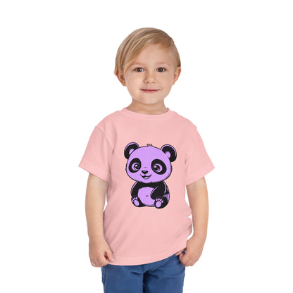 🐼 Cute Purple Panda Toddler Tee – Perfect for Everyday Adventures 🎉