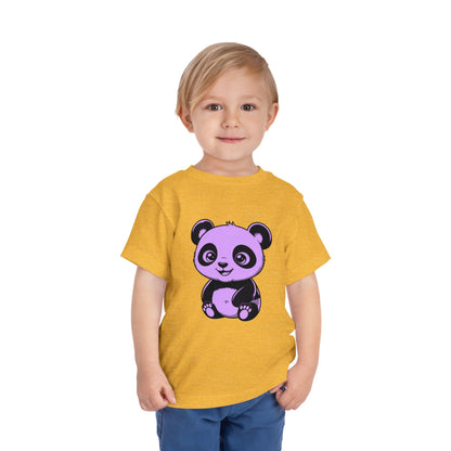 🐼 Cute Purple Panda Toddler Tee – Perfect for Everyday Adventures 🎉