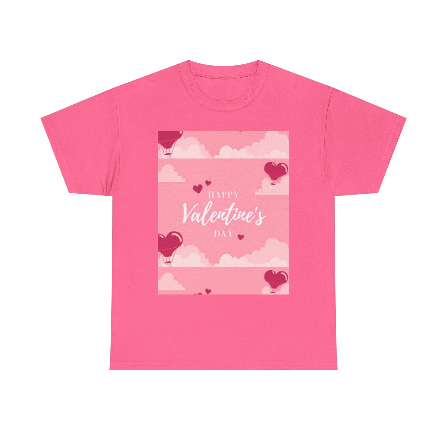 Happy Valentine's Day Unisex Heavy Cotton T-Shirt ❤️👕 Feiere die Liebe | 100 % Baumwolle | Premium-Komfort