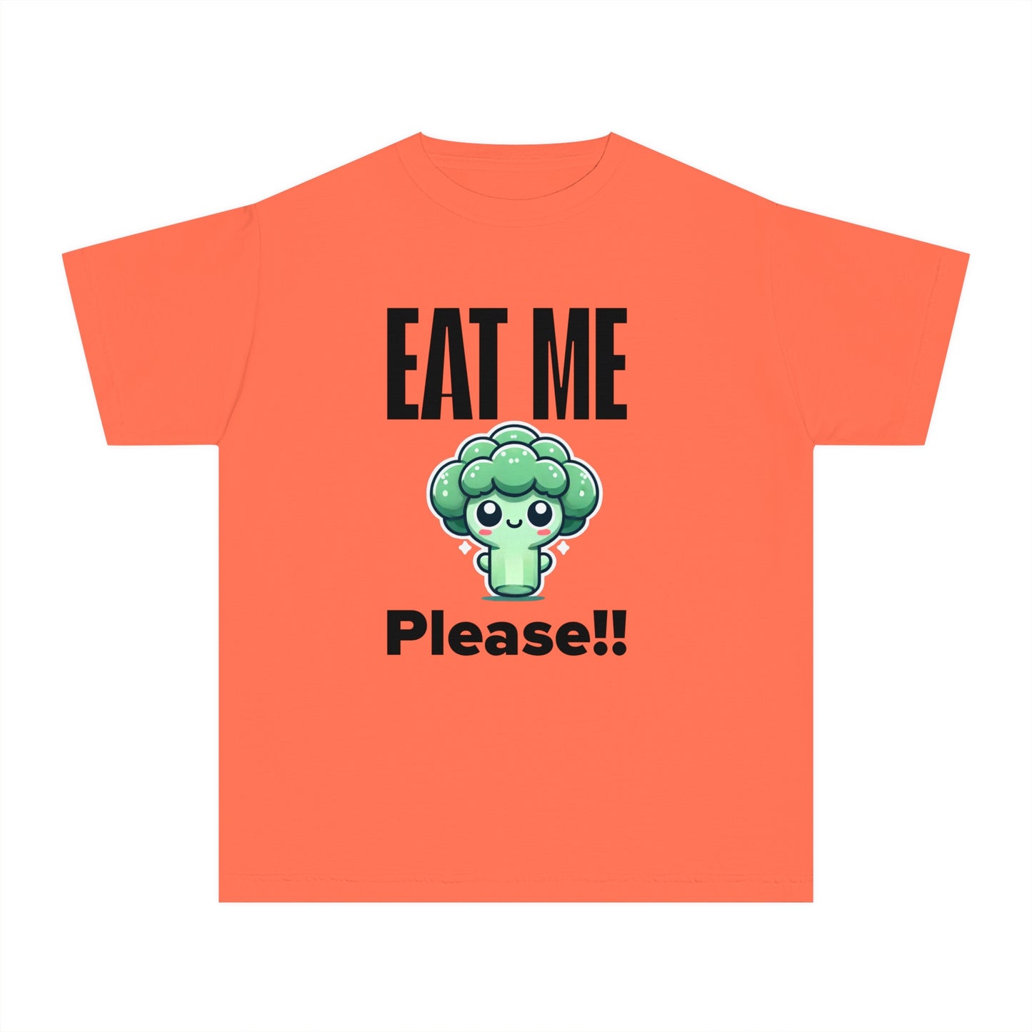 Cute Broccoli "Eat Me Please" Toddler T-Shirt – Fun & Playful Kids' Tee