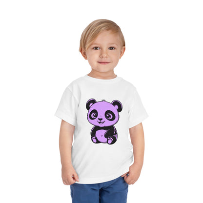 🐼 Cute Purple Panda Toddler Tee – Perfect for Everyday Adventures 🎉